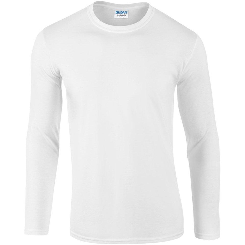 Soft Style Tshirt Männer (5 Stückpackung) Herren Weiss L von Gildan