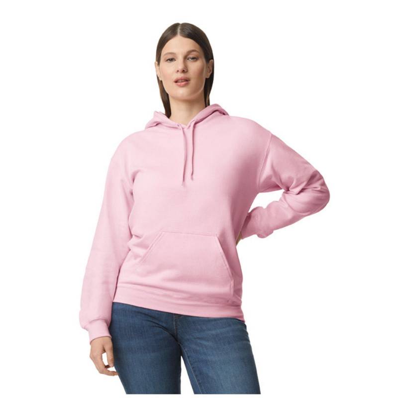 Softstyle Kapuzenpullover Mittelschwer Damen Hellrosa 4XL von Gildan