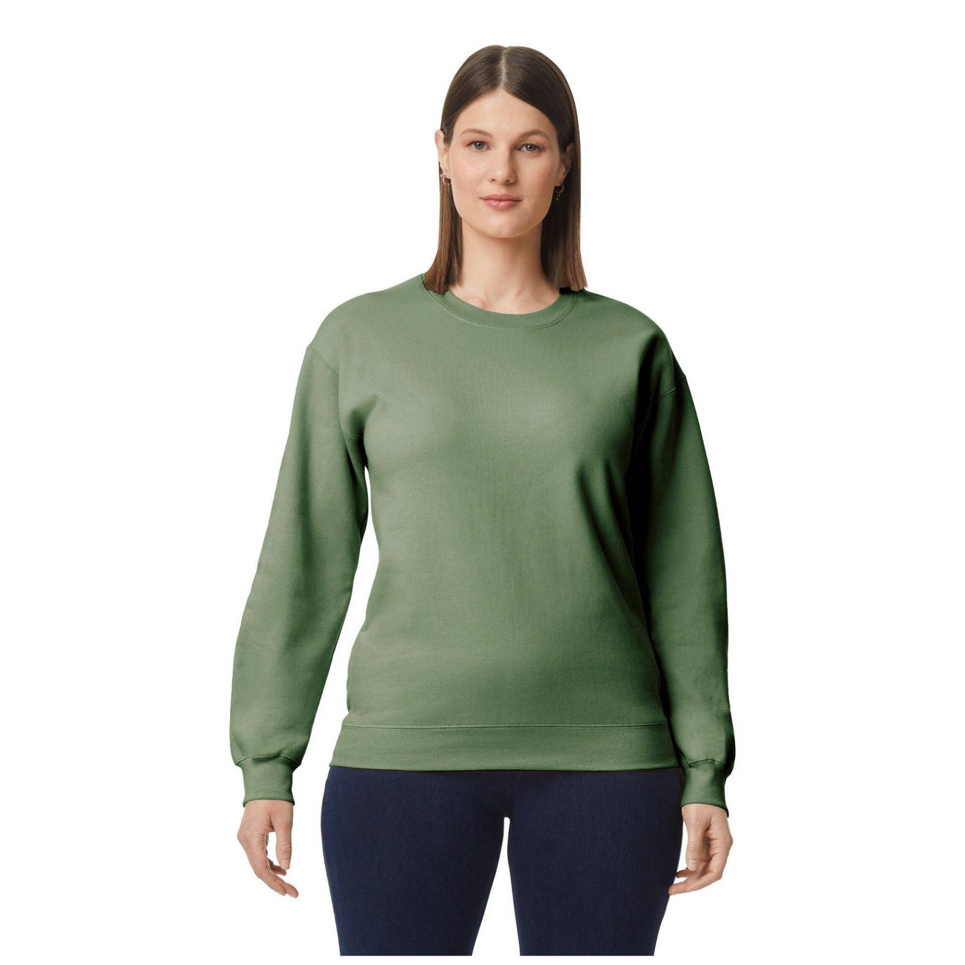 Softstyle Pullover Mittelschwer Damen Militärgrün 3XL von Gildan