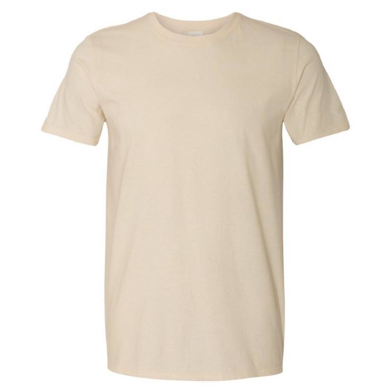 Softstyle Tshirt, Kurzarm, Rundhalsausschnitt Herren Beige M von Gildan