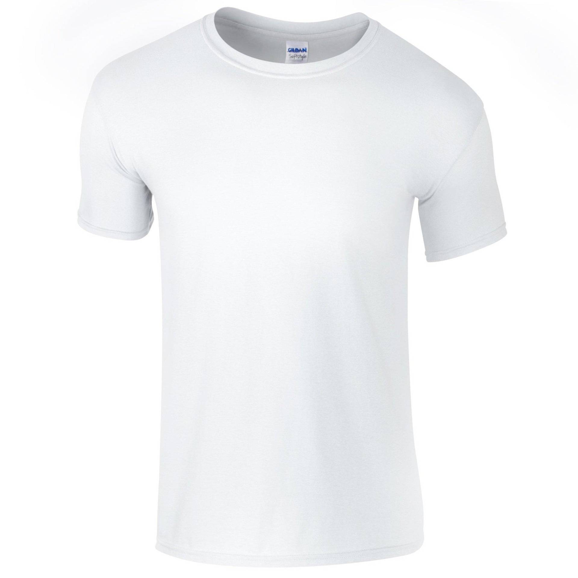 Softstyle Tshirt, Kurzarm, Rundhalsausschnitt Herren Weiss 3XL von Gildan