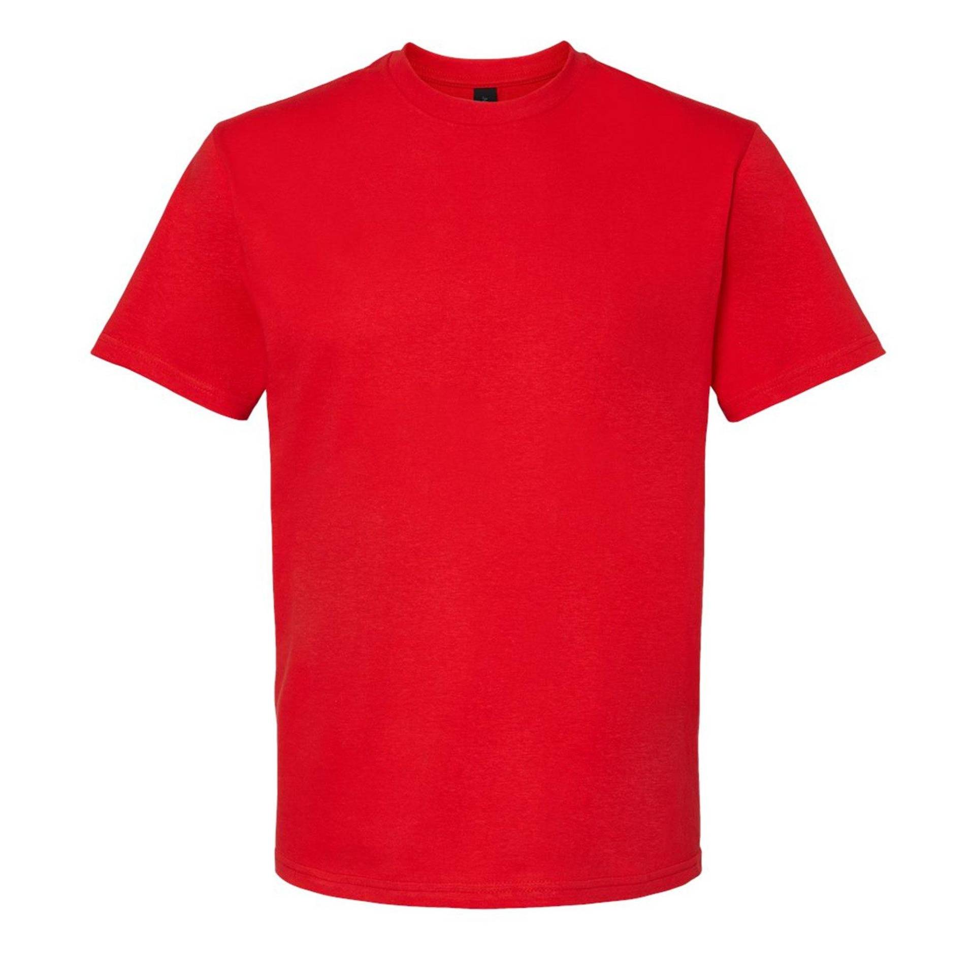 Softstyle Tshirt Damen Rot Bunt M von Gildan