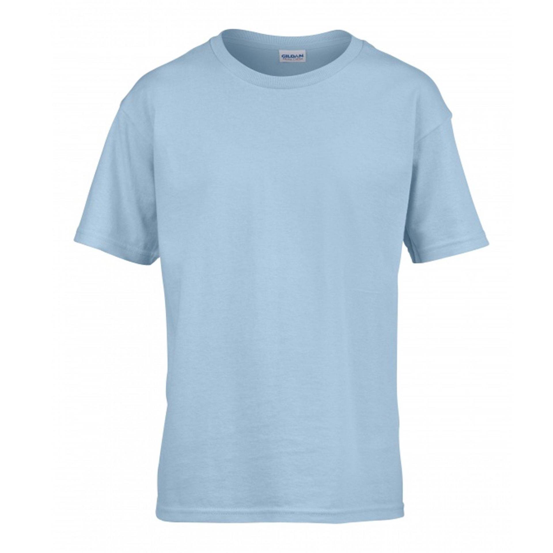 Softstyle Tshirt Herren Blau S von Gildan