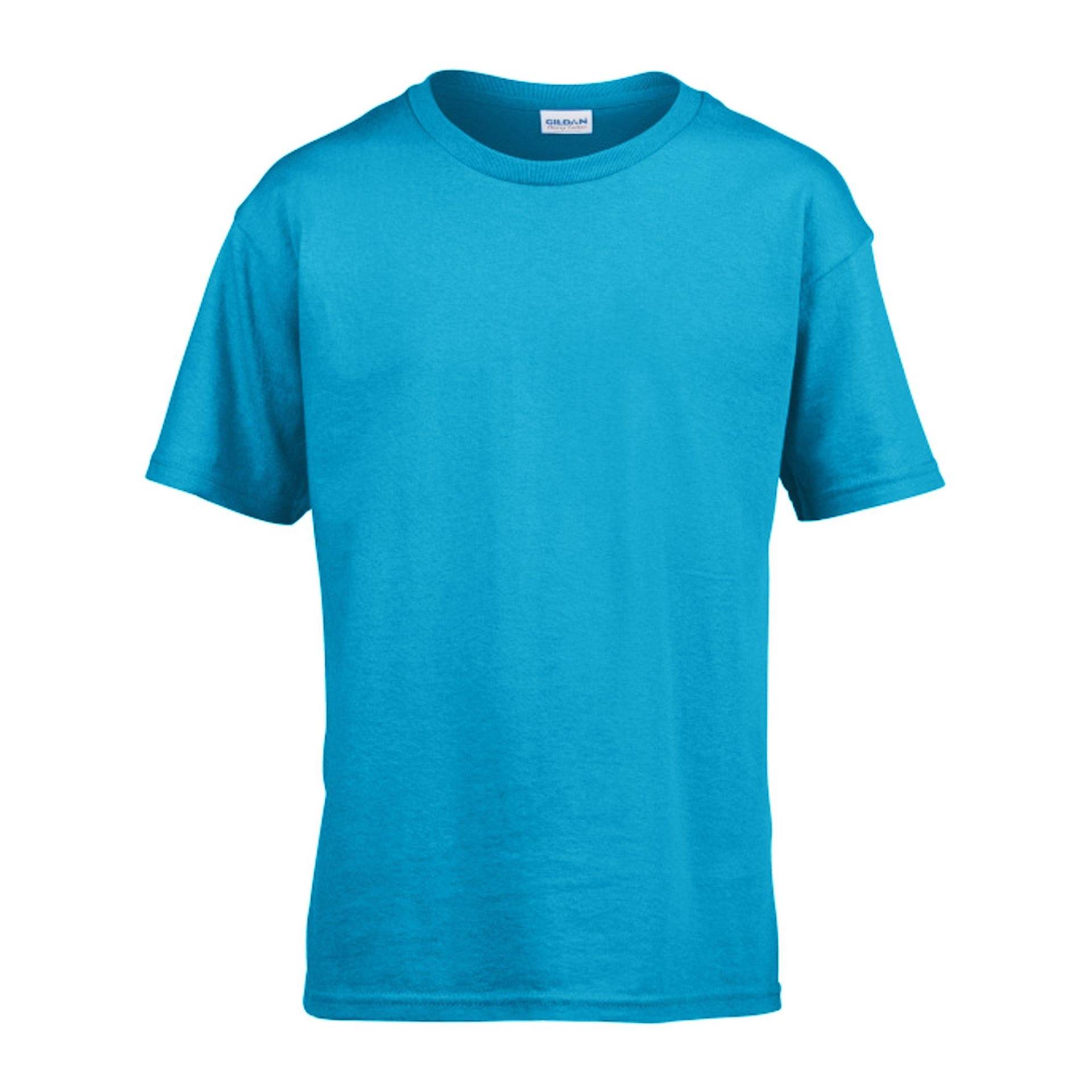 Softstyle Tshirt Herren Himmelblau L von Gildan