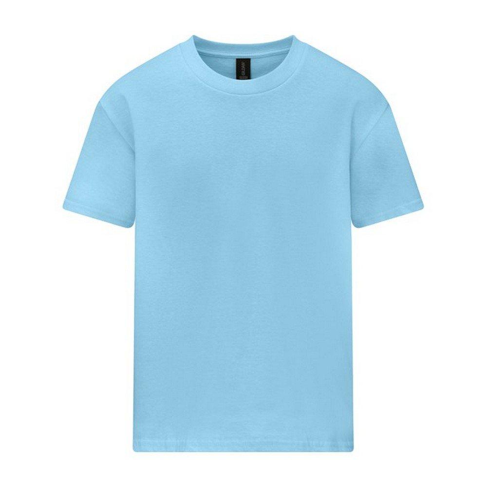 Softstyle Tshirt Mädchen Hellblau L von Gildan