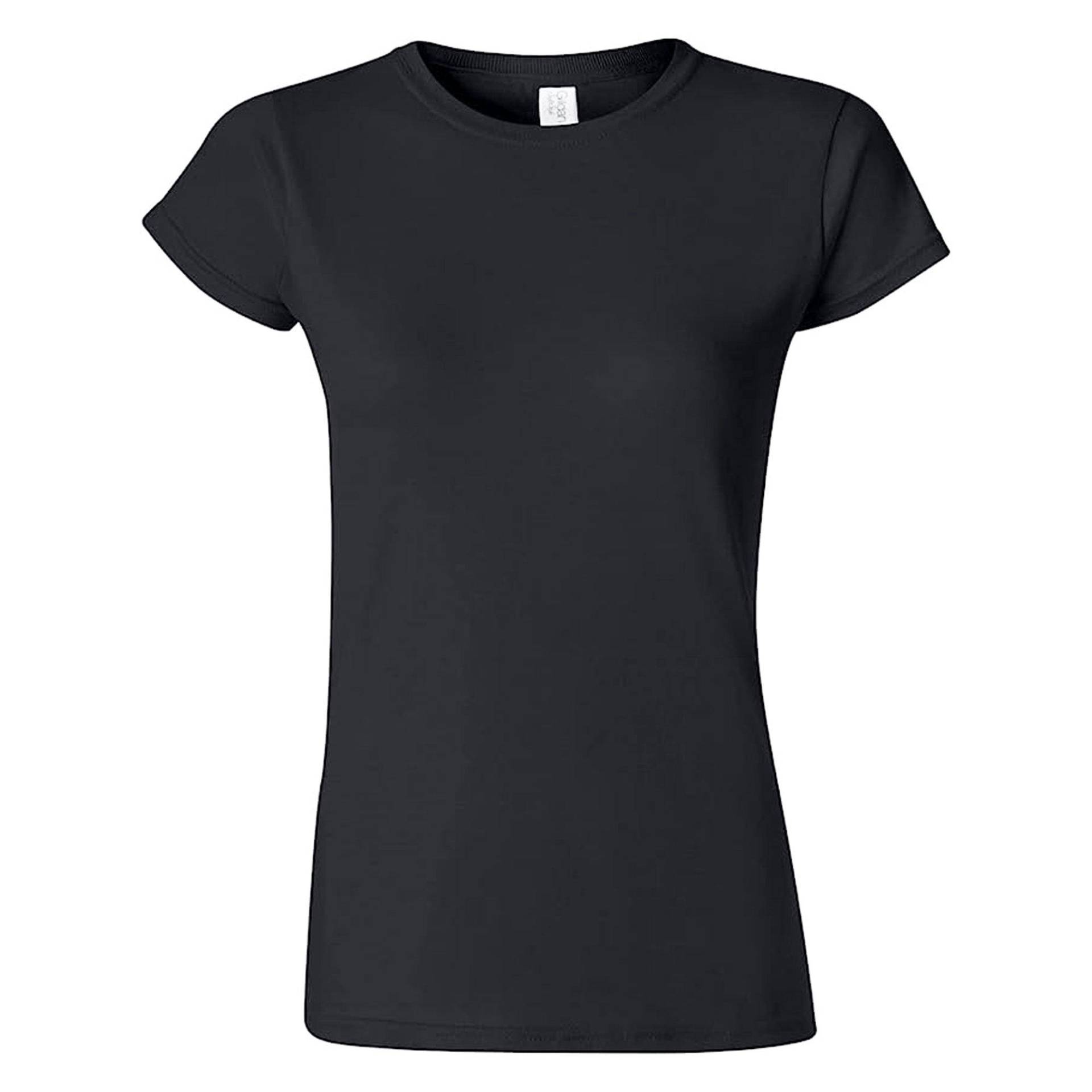 Softstyle Tshirt Mittelschwer Damen Schwarz M von Gildan