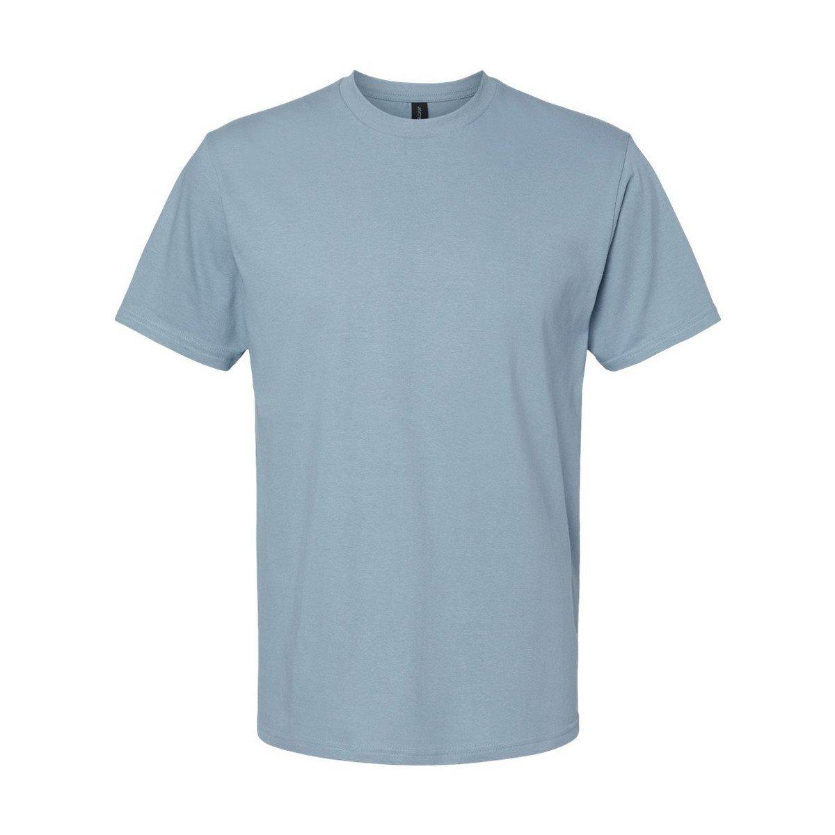 Softstyle Tshirt Mittelschwer Herren Blau M von Gildan