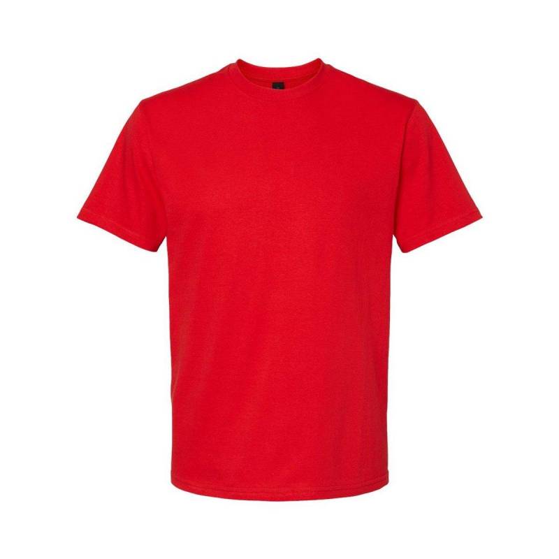 Softstyle Tshirt Mittelschwer Herren Rot Bunt M von Gildan