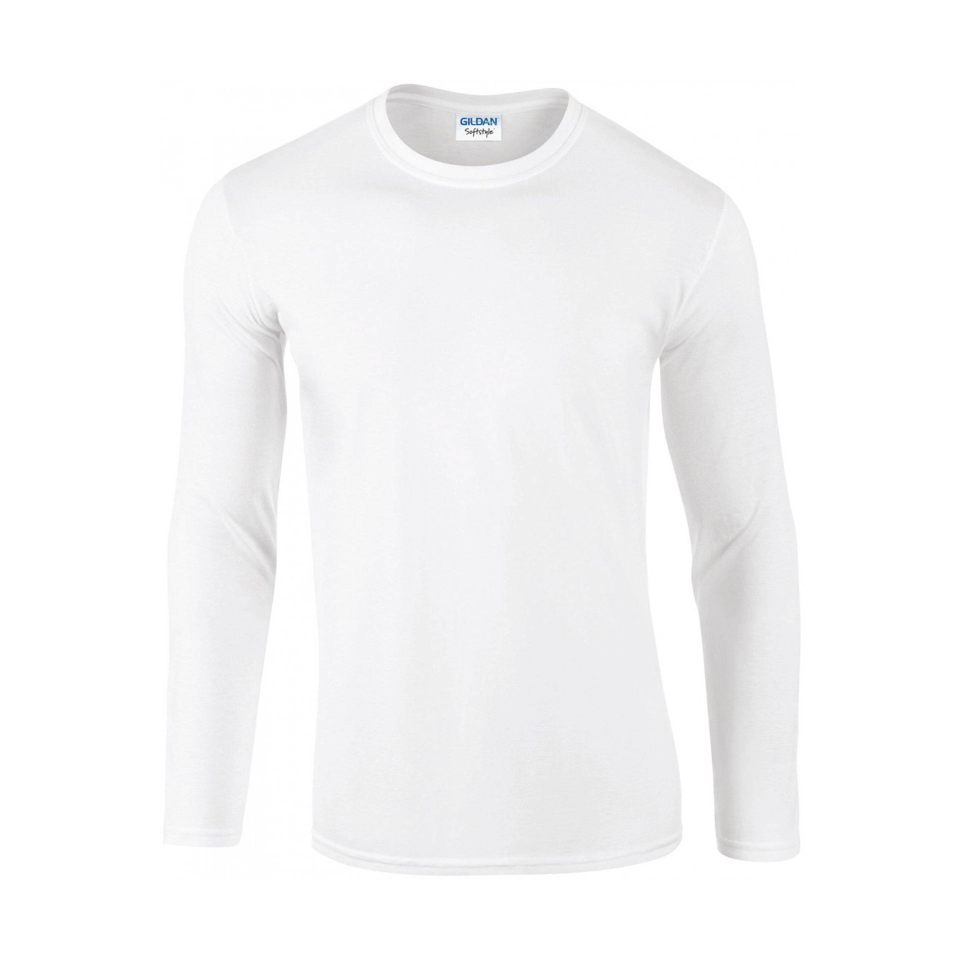 T-shirt Mit Langen Ärmeln Softstyle Herren  M von Gildan