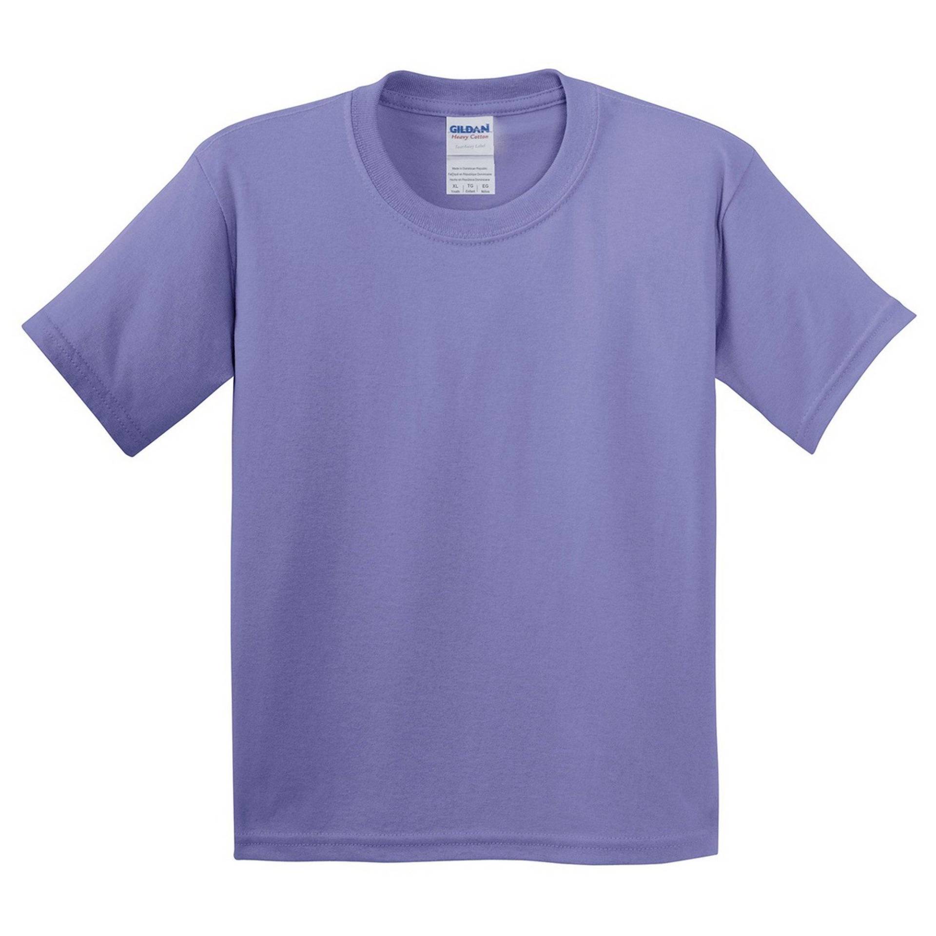 Tshirt (2 Stückpackung) Jungen Violett XL von Gildan