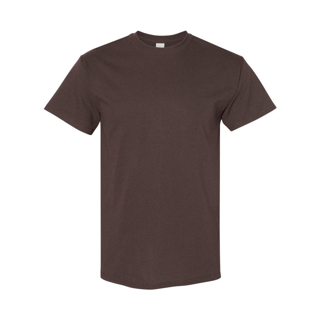 Tshirt (5 Stückpackung) Herren Kühles Braun L von Gildan