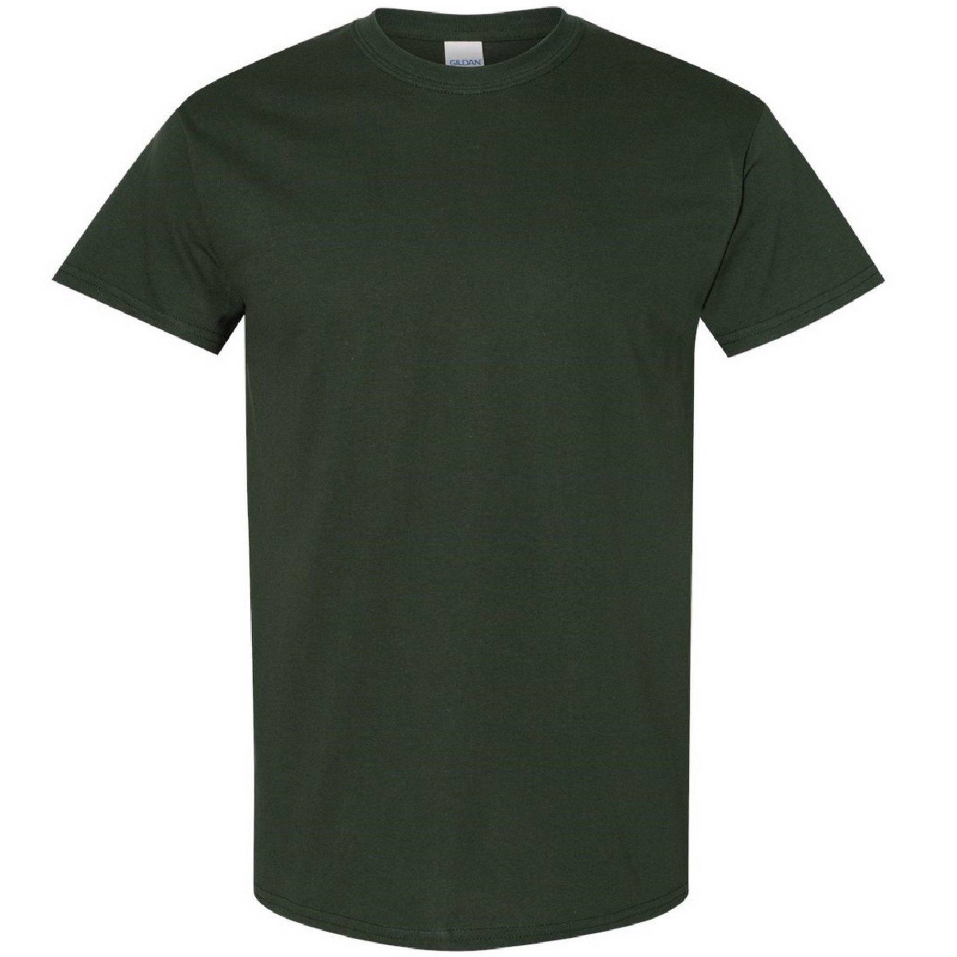 Tshirt Herren Waldgrün L von Gildan