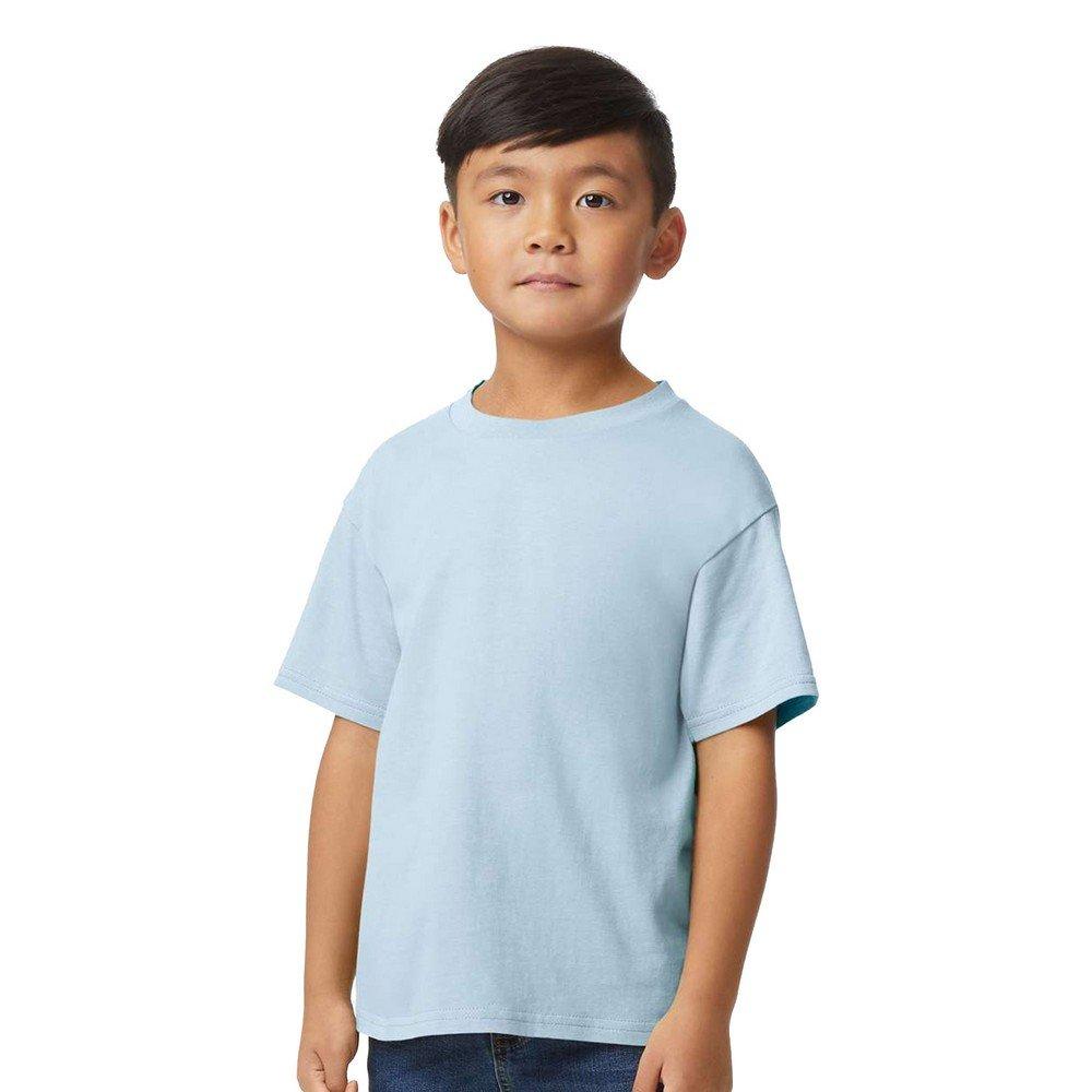 Tshirt Weiche Haptik Jungen Hellblau L von Gildan