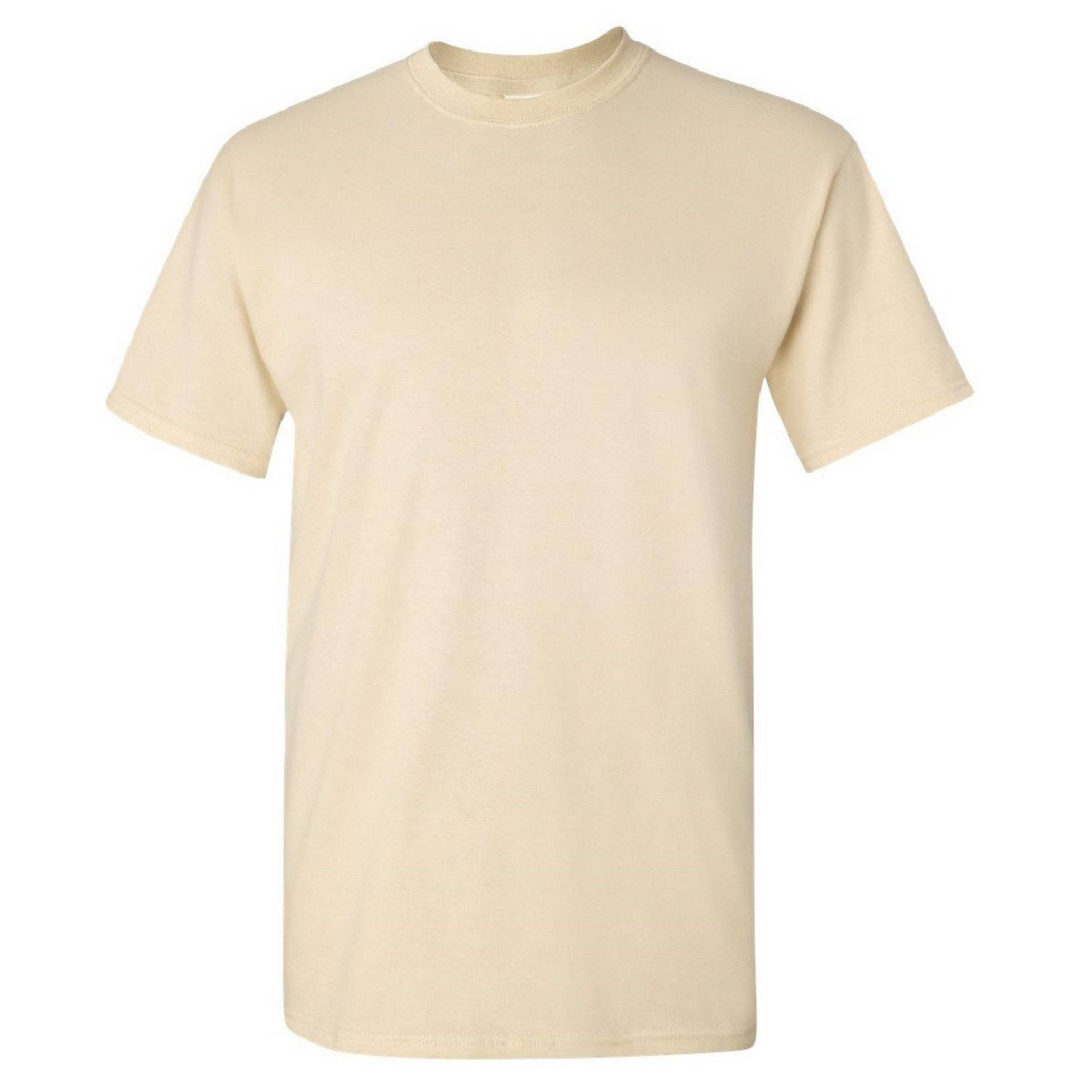 Ultra Tshirt Herren Beige S von Gildan