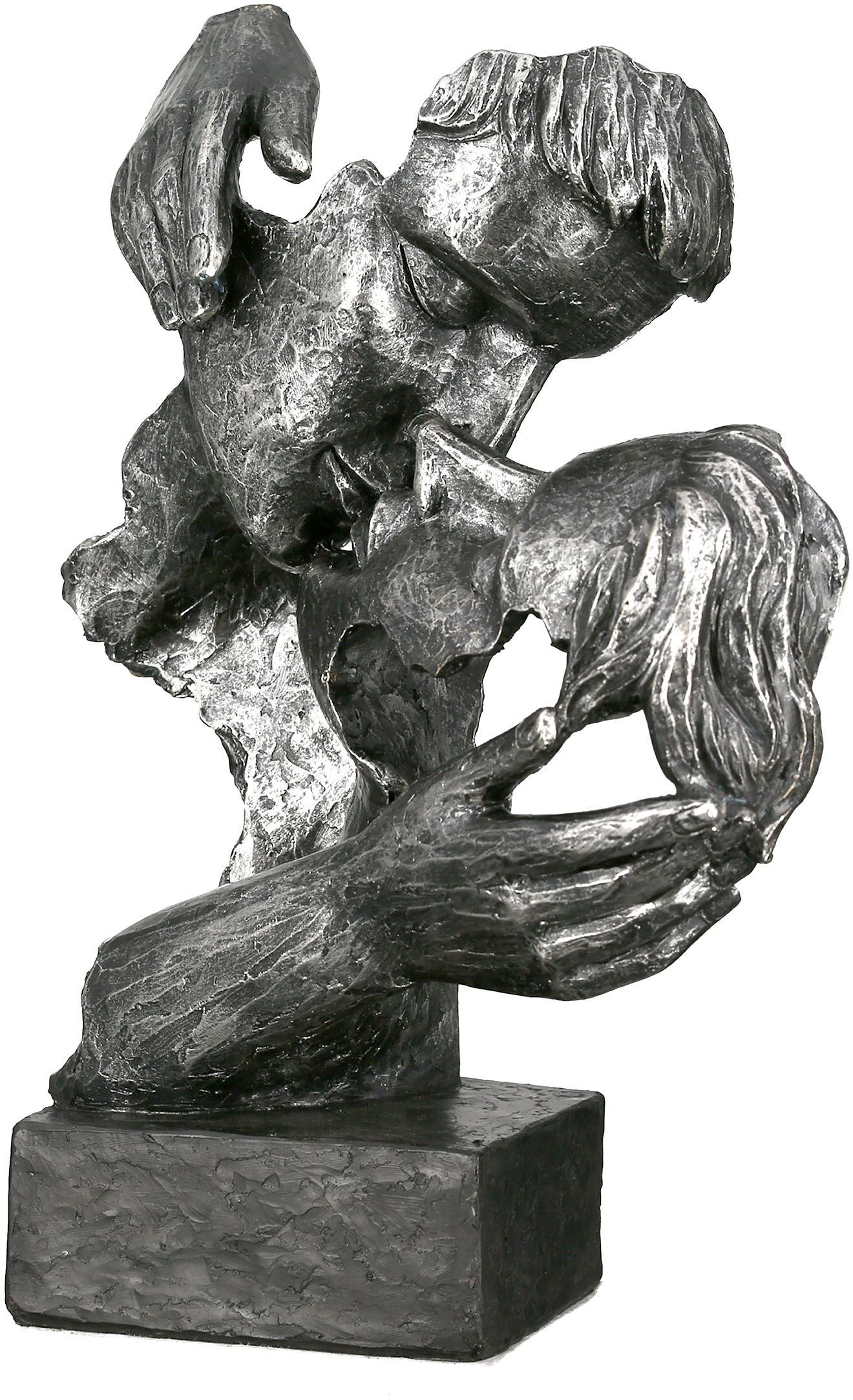 GILDE Dekofigur »Skulptur Addiction, anthrazit« von Gilde