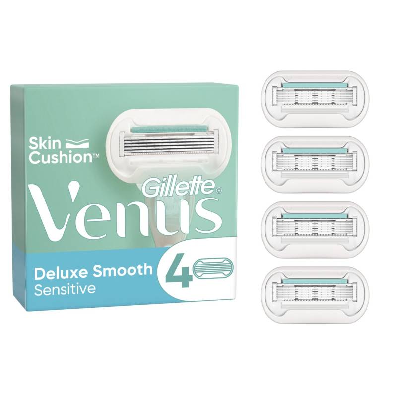 Gillette - Venus Deluxe Smooth Sensitive Systemklingen 4er von Gillette Venus