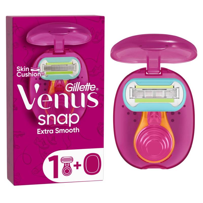Gillette - Venus Extra Smooth Snap Rasierapparat mit 1 Klinge von Gillette Venus