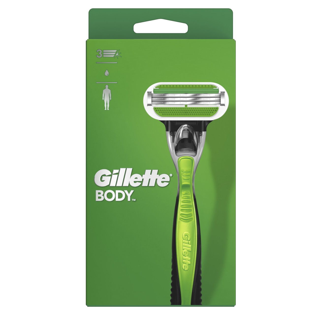Gillette - Body Rasierapparat mit 1 Klinge von Gillette