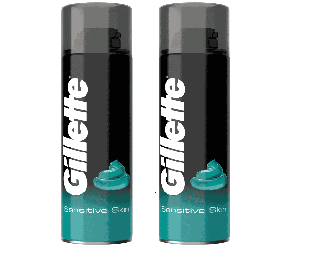 Gillette - Duo Pack Series Sensitive Rasiergel 2 x 200 ml von Gillette