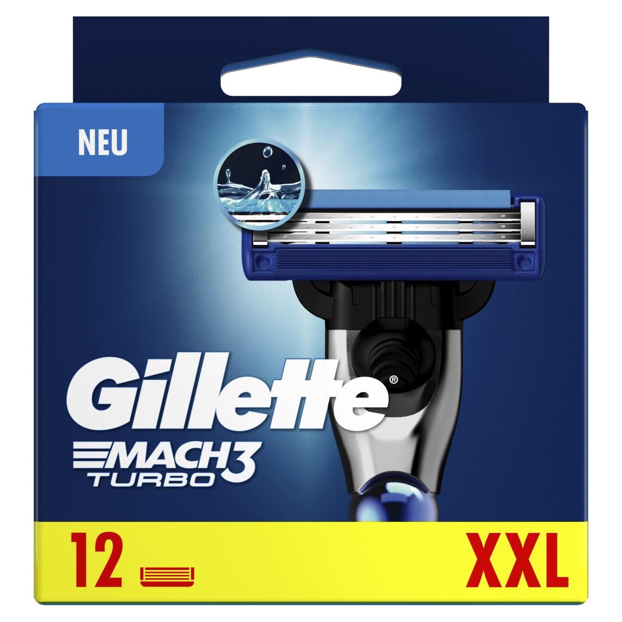 Gillette - Mach3 Turbo 3D Systemklingen 12er von Gillette