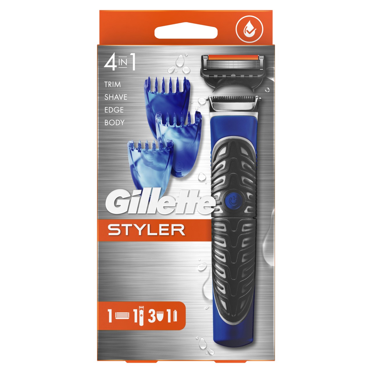 Gillette - ProGlide Styler Rasierapparat mit 1 Klinge von Gillette