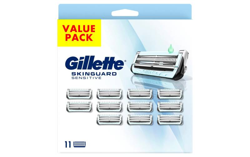 Gillette Rasierklingen »SkinGuard Sensitive 11 Stück«, (11 tlg.) von Gillette