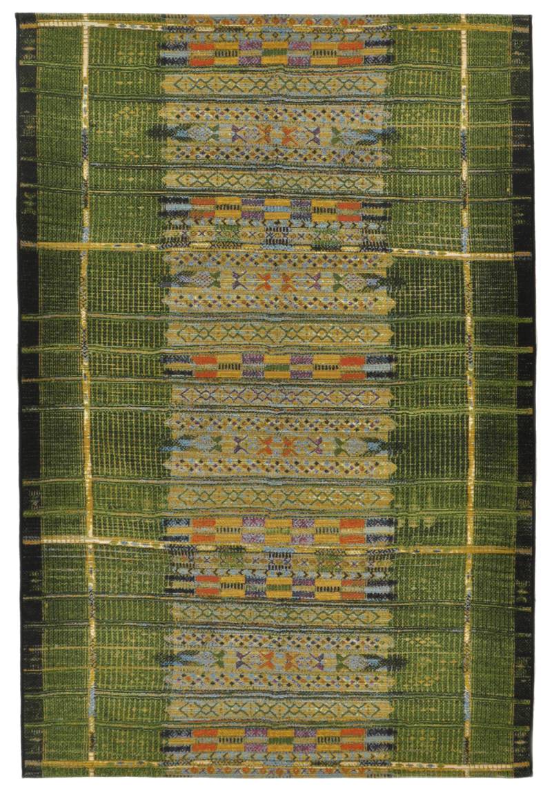 Gino Falcone Teppich »Outdoor-Africa 38«, rechteckig, 5 mm Höhe, Flachgewebe, Ethno Style, In- und Outdoor geeignet von Gino Falcone