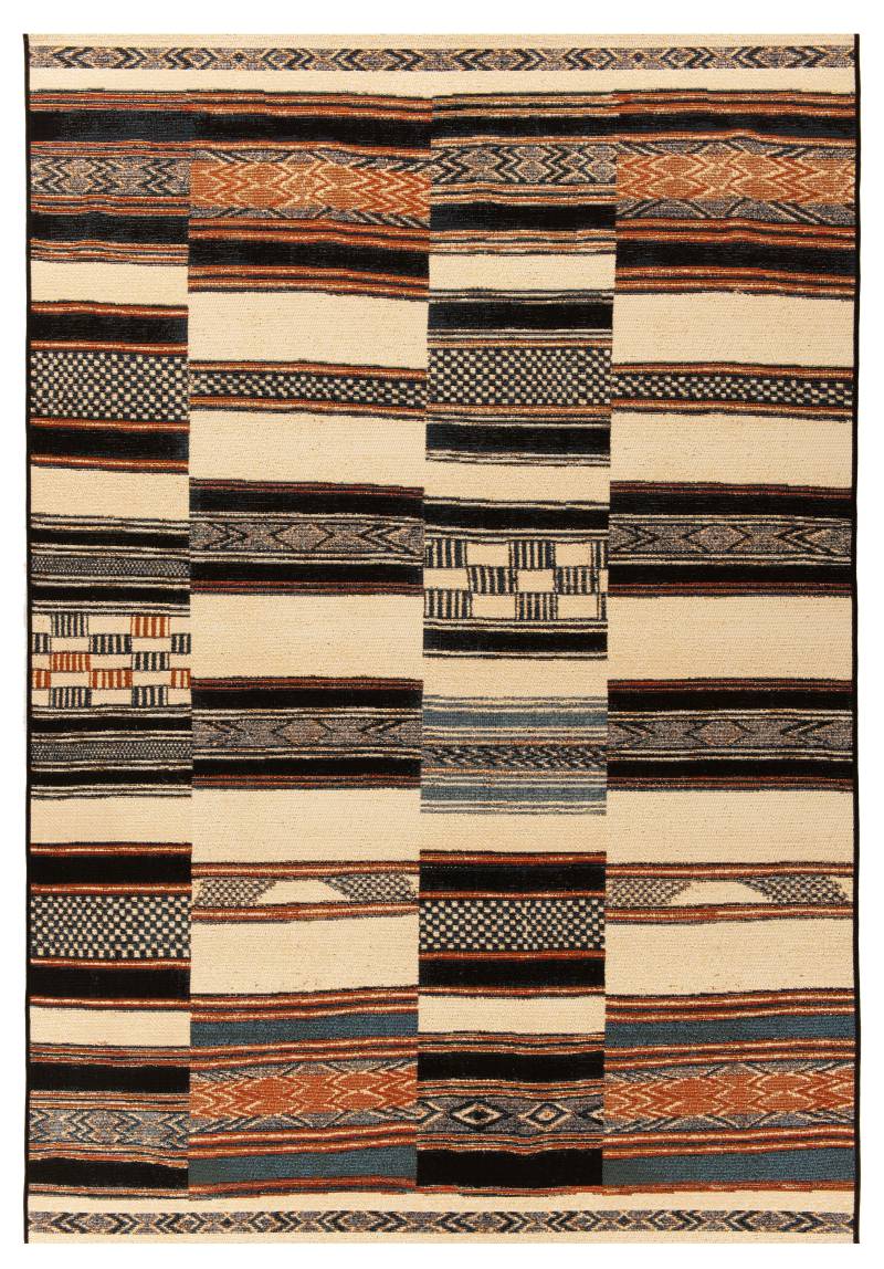 Gino Falcone Teppich »Outdoor-Africa 41«, rechteckig, 5 mm Höhe, Flachgewebe, In- und Outdoor geeignet, Wohnzimmer von Gino Falcone