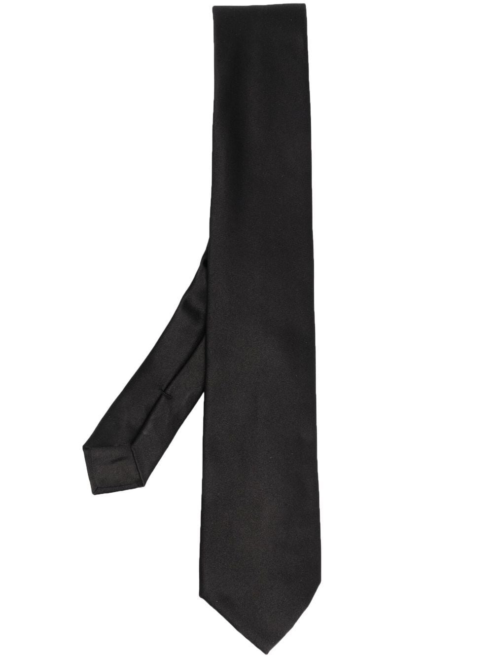 Giorgio Armani Pure silk tie - Black von Giorgio Armani
