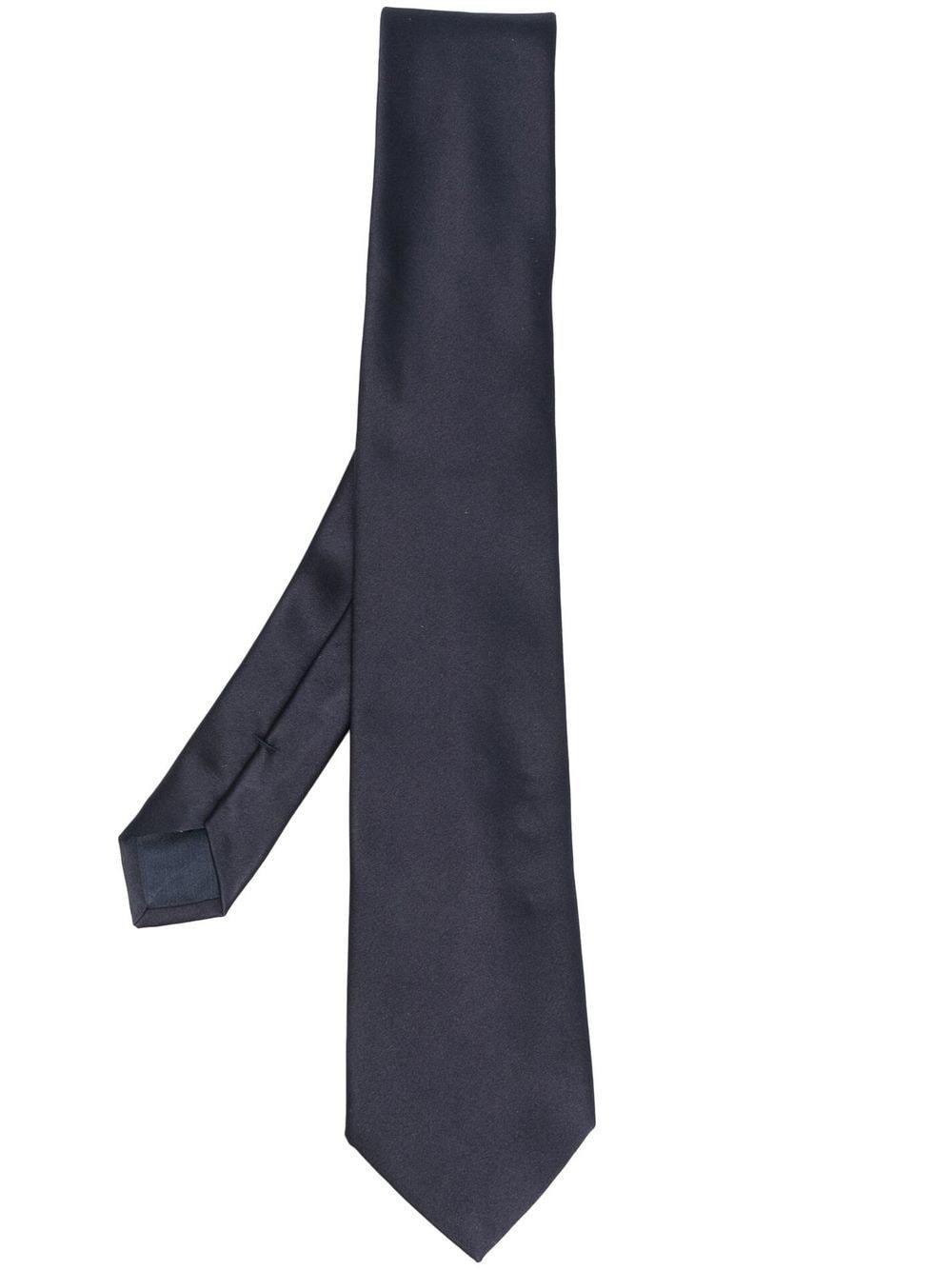 Giorgio Armani Pure silk tie - Blue von Giorgio Armani