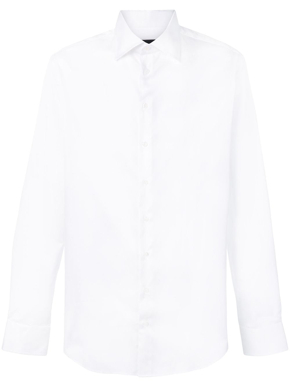 Giorgio Armani cutaway collar shirt - White von Giorgio Armani