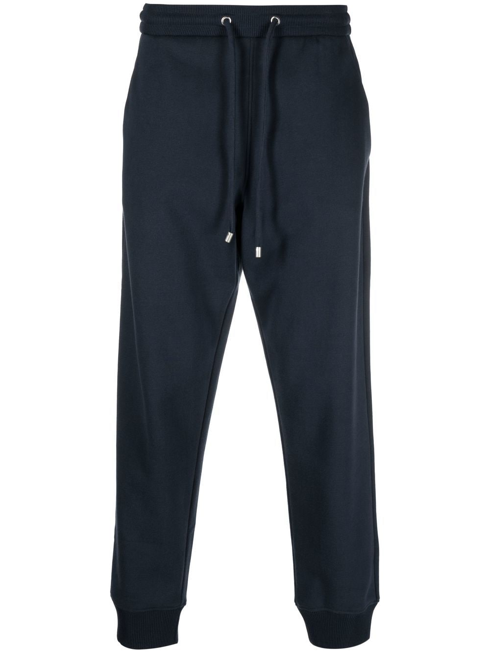 Giorgio Armani drawstring wool track pants - Blue von Giorgio Armani