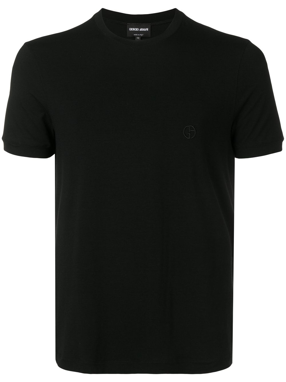 Giorgio Armani slim fit T-shirt - Black von Giorgio Armani