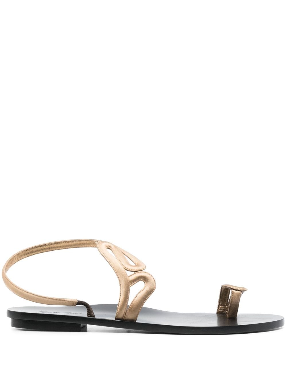 Giorgio Armani wrap-design sandals - Gold von Giorgio Armani