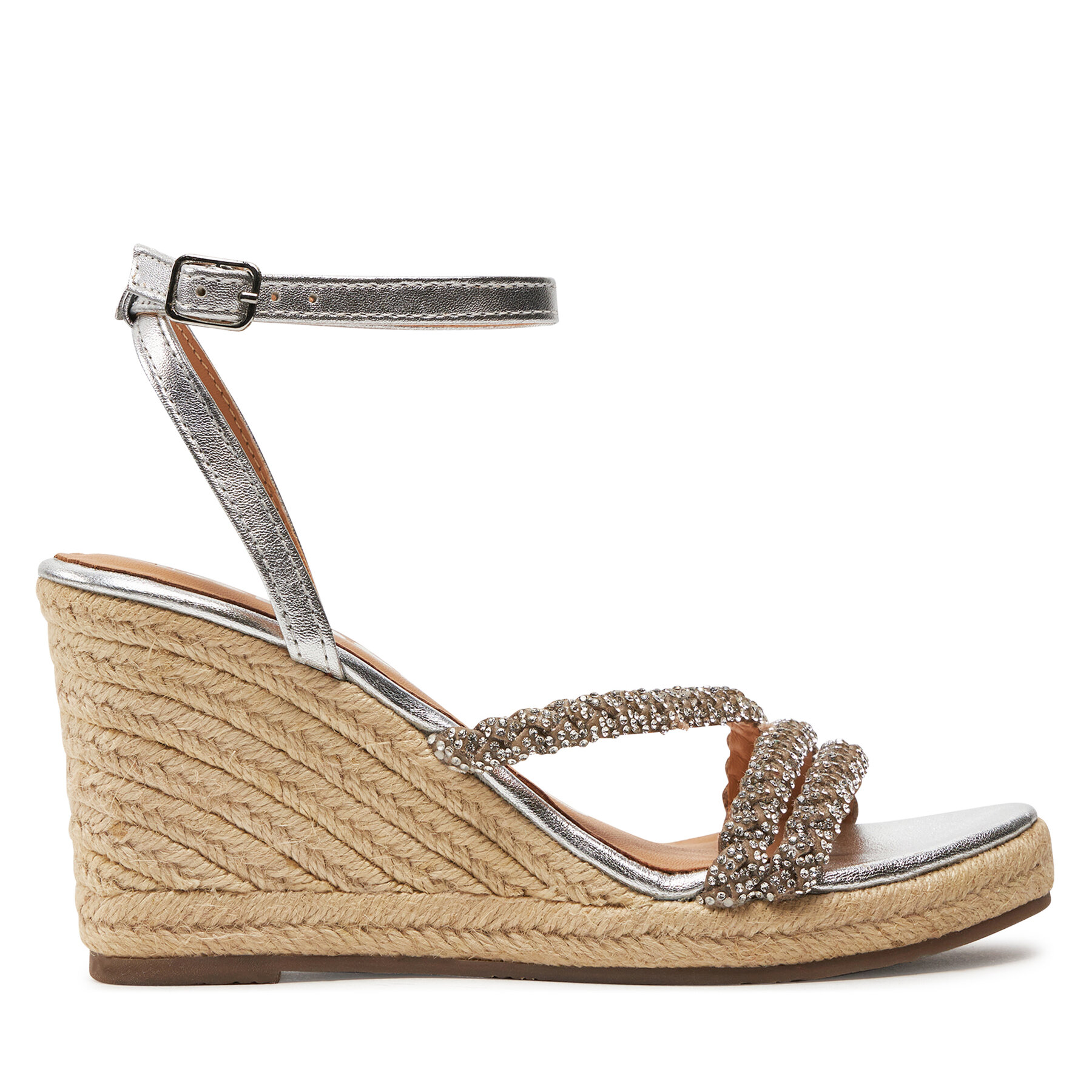 Espadrilles Gioseppo Menfi 72064-P Silver von Gioseppo