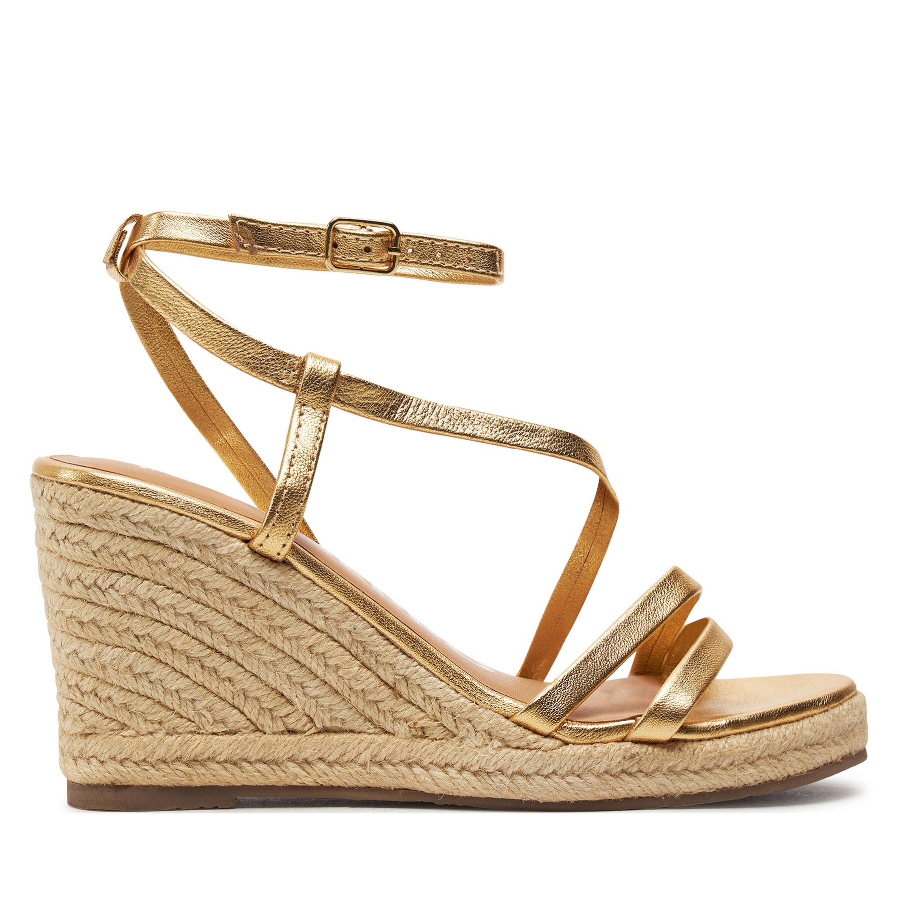 Espadrilles Gioseppo Orikum 72019-P Gold dark von Gioseppo