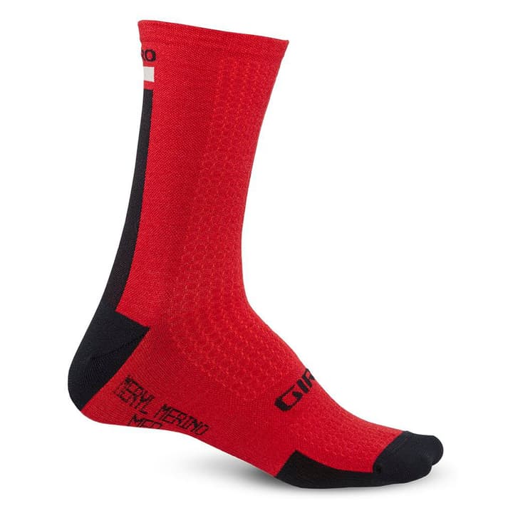 Giro Hrc+ Merino Sock Socken rot von Giro