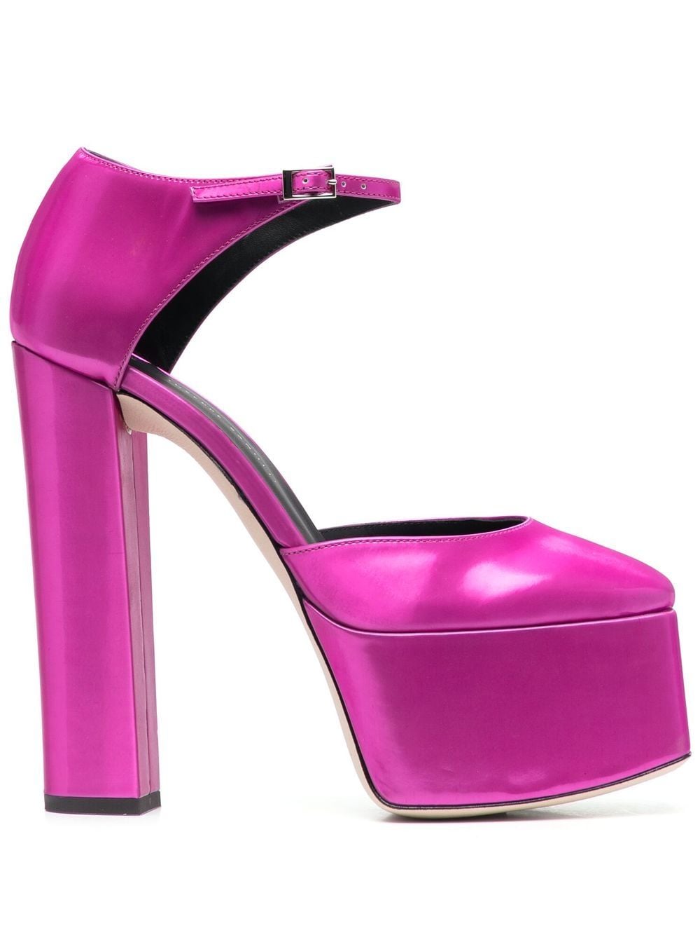 Giuseppe Zanotti 150mm platform leather pumps - Pink von Giuseppe Zanotti