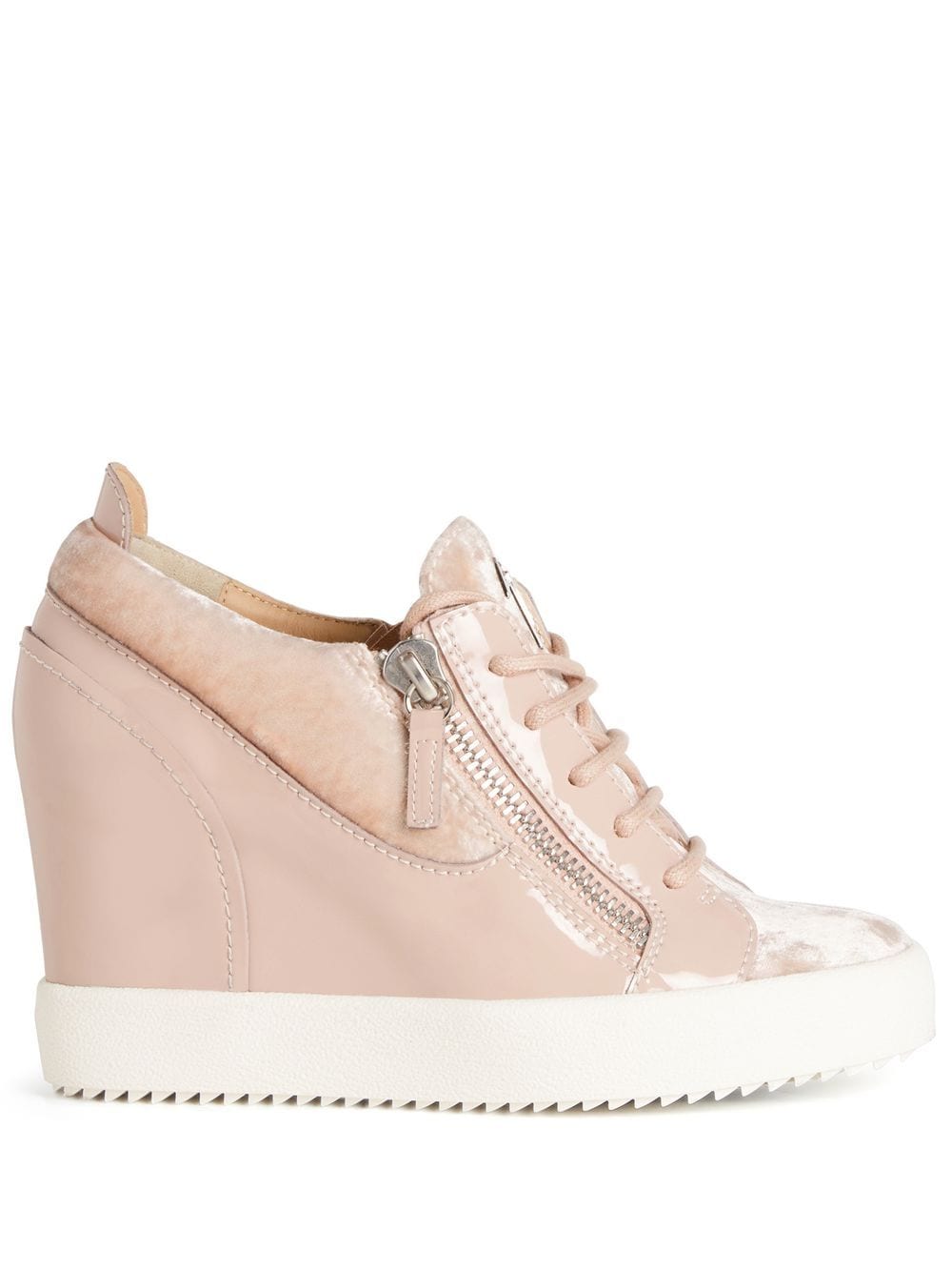 Giuseppe Zanotti Addy Wedge 75mm sneakers - Pink von Giuseppe Zanotti