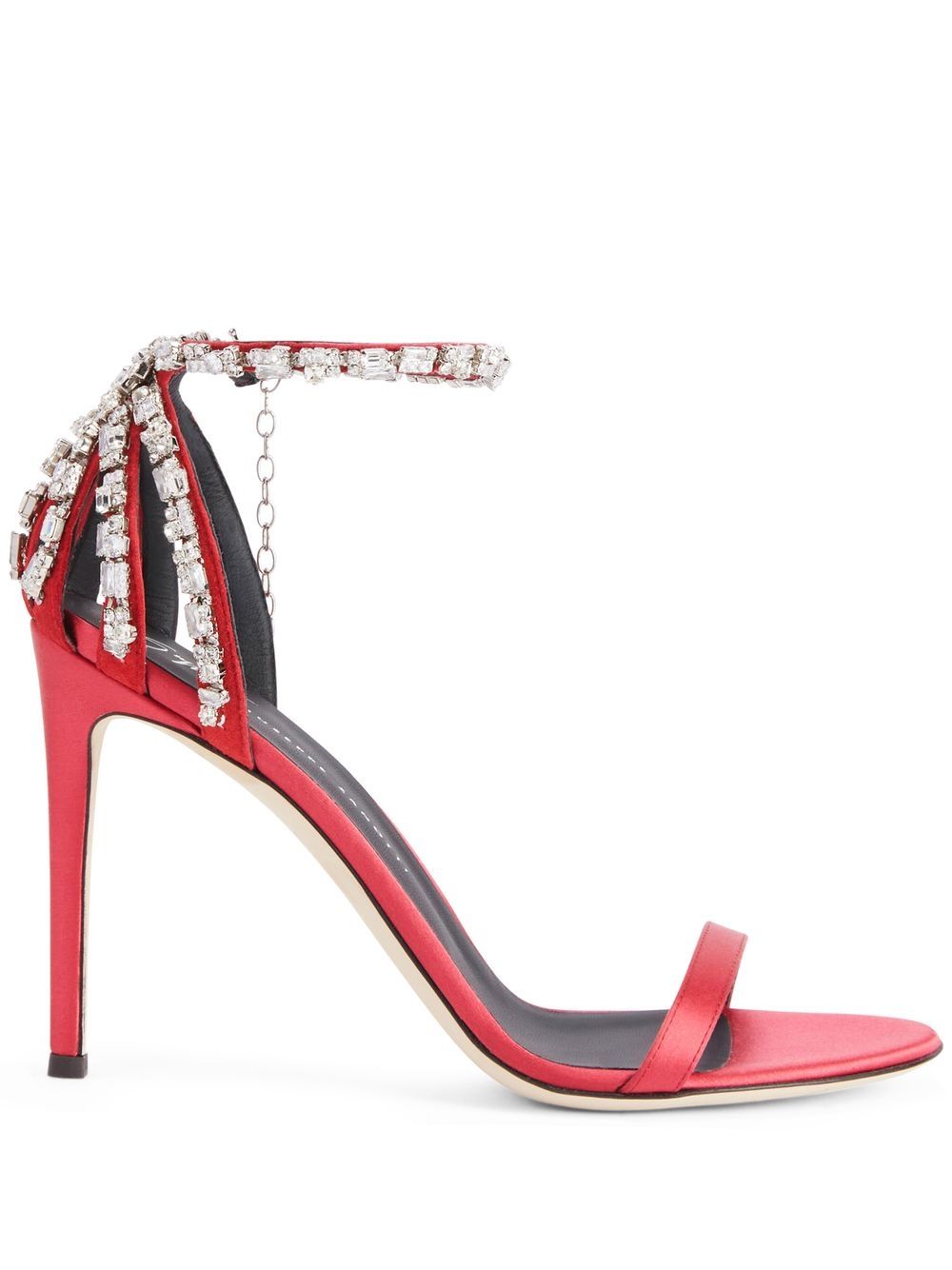 Giuseppe Zanotti Adele crystal 105mm sandals - Pink von Giuseppe Zanotti