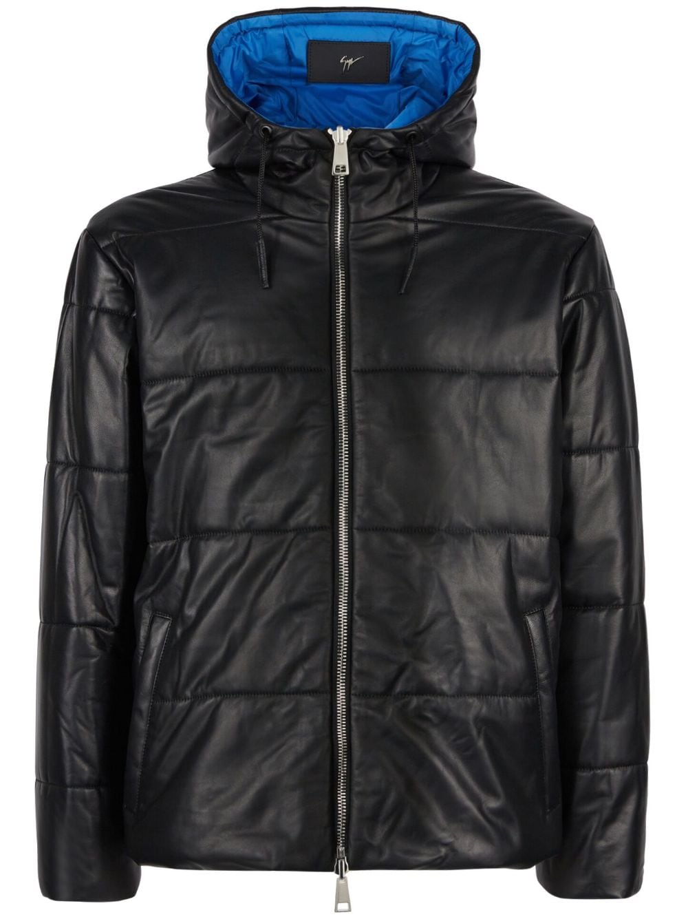 Giuseppe Zanotti Aidak leather jacket - Black von Giuseppe Zanotti