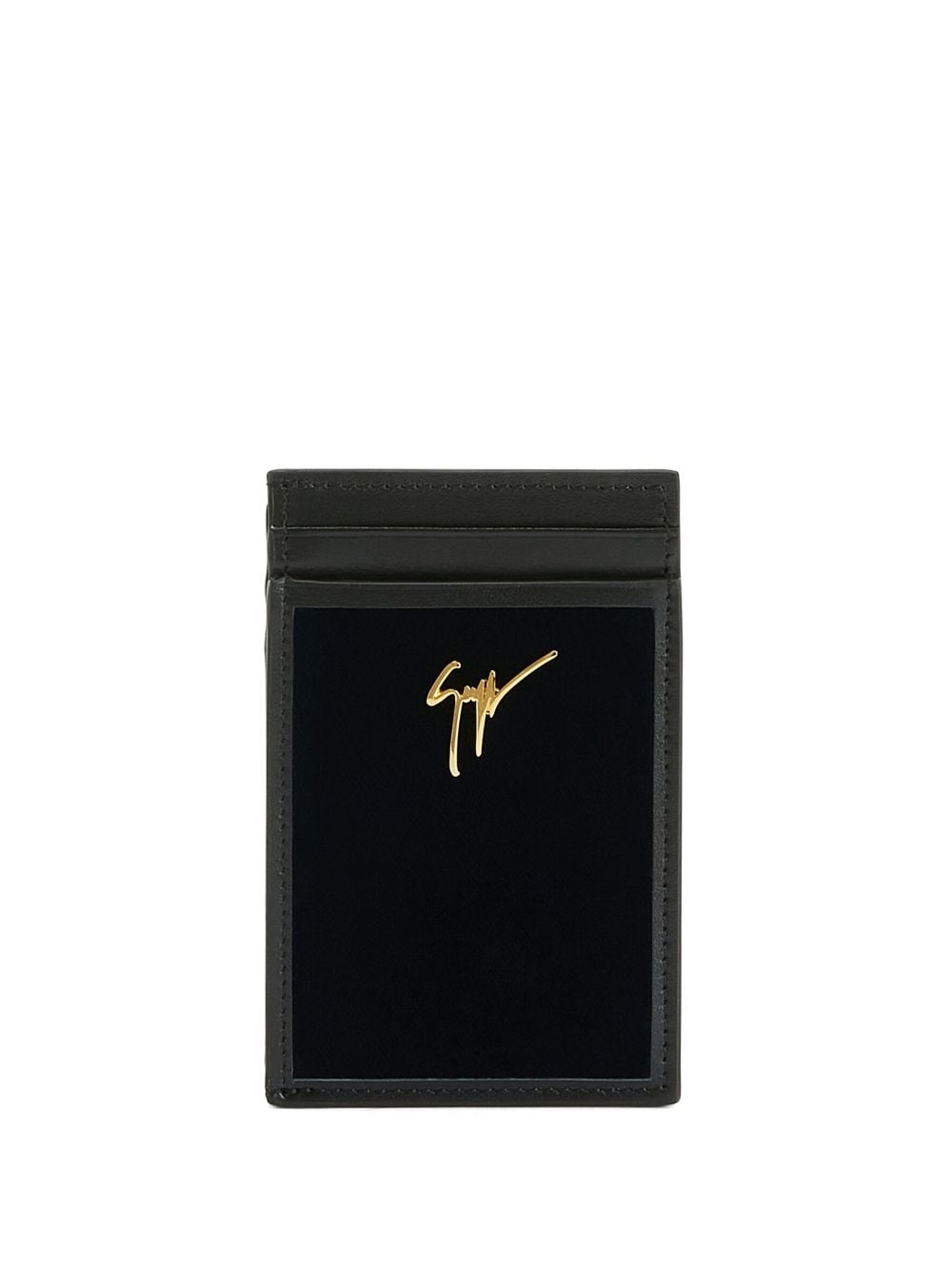 Giuseppe Zanotti Albert logo-print cardholder - Black von Giuseppe Zanotti