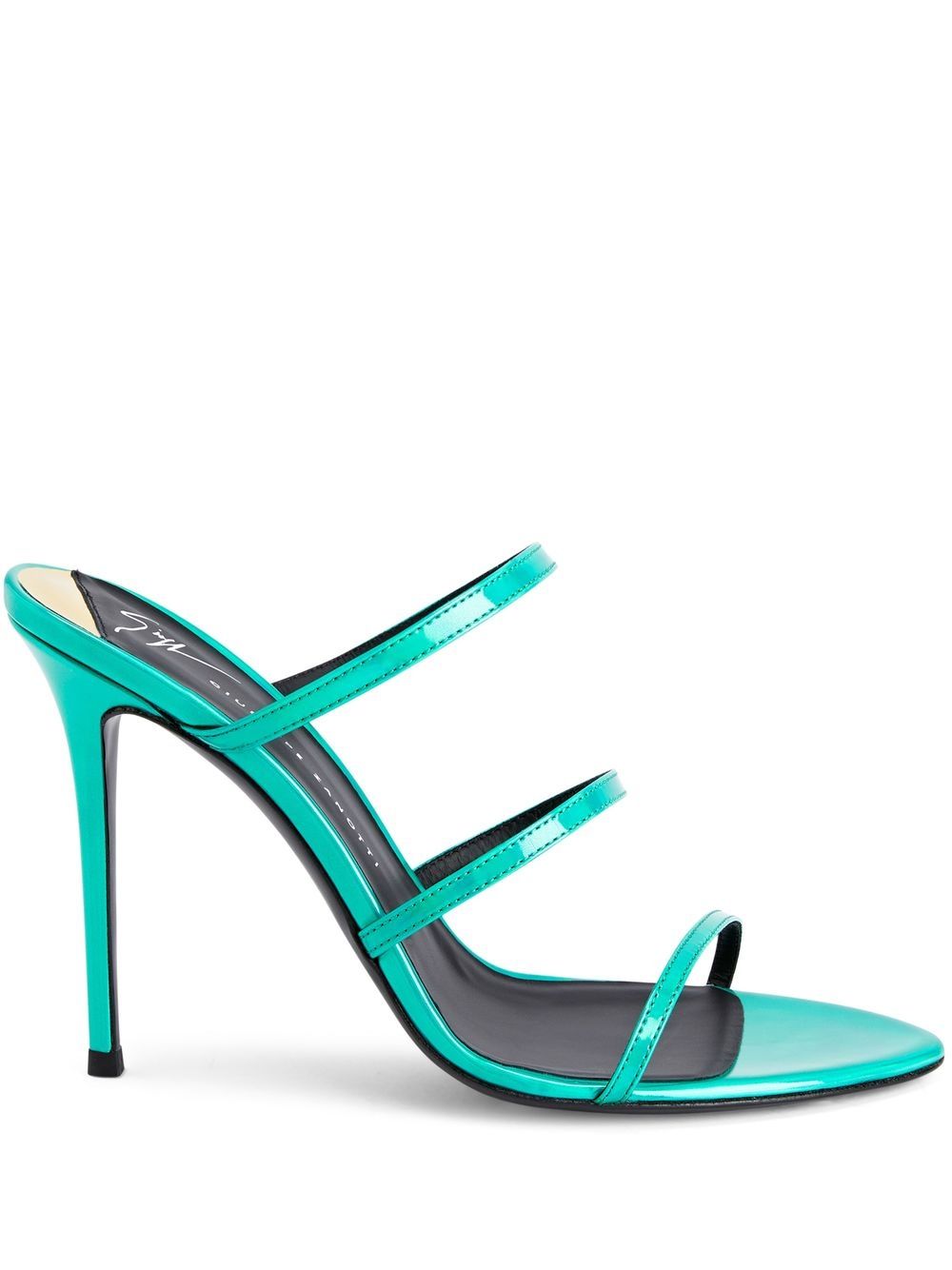 Giuseppe Zanotti Alimha 105mm leather sandals - Green von Giuseppe Zanotti