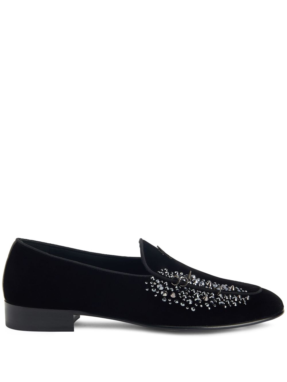 Giuseppe Zanotti Alvaro stud-embellished loafers - Black von Giuseppe Zanotti