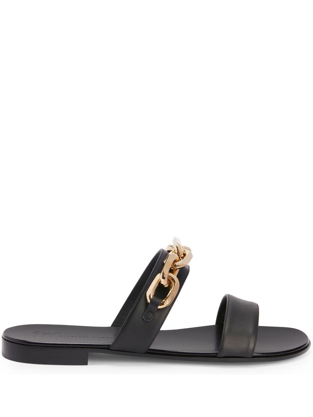 Giuseppe Zanotti Aubert chain sandals - Black von Giuseppe Zanotti