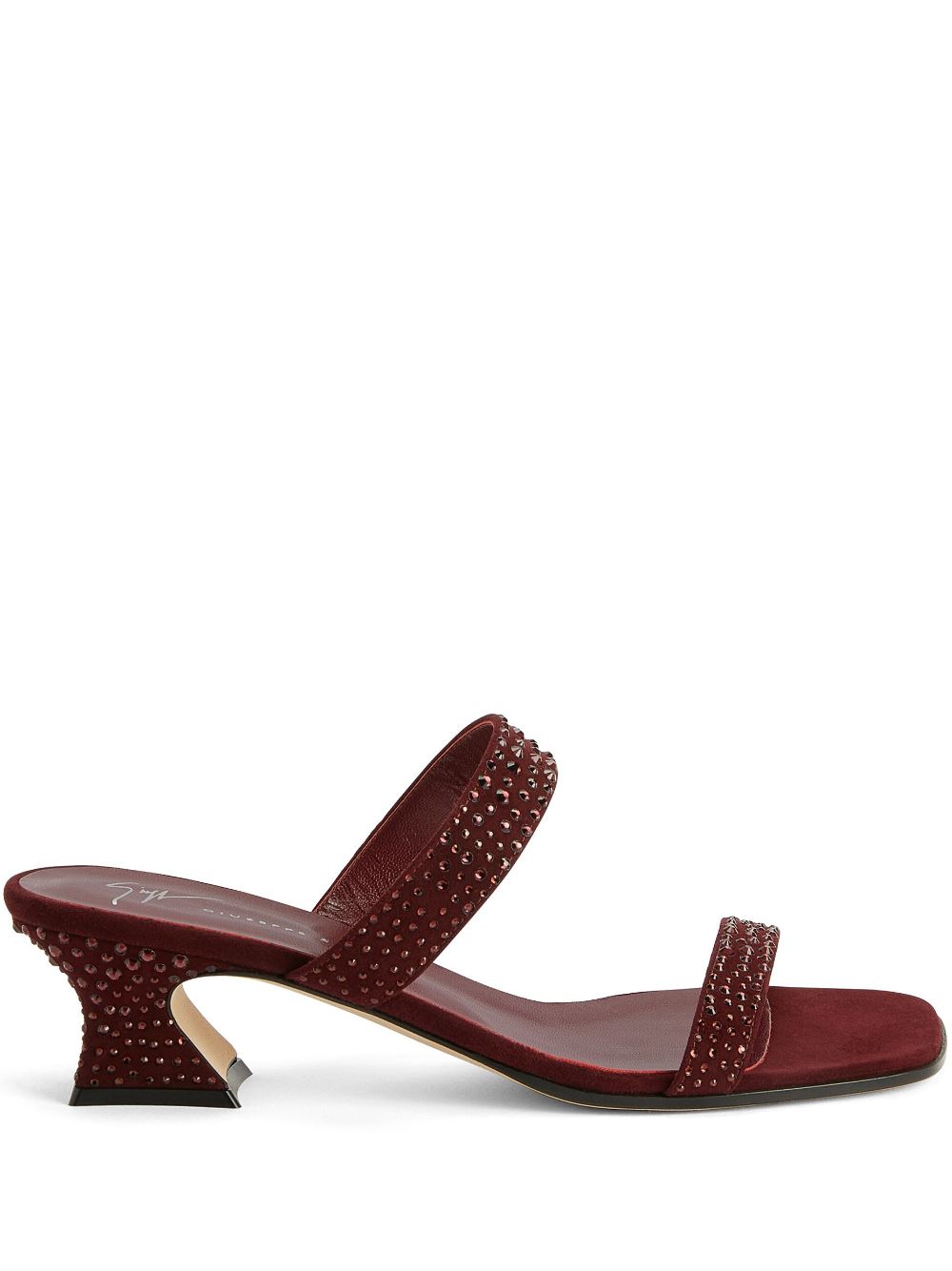 Giuseppe Zanotti Aude 45mm rhinestone sandals - Red von Giuseppe Zanotti