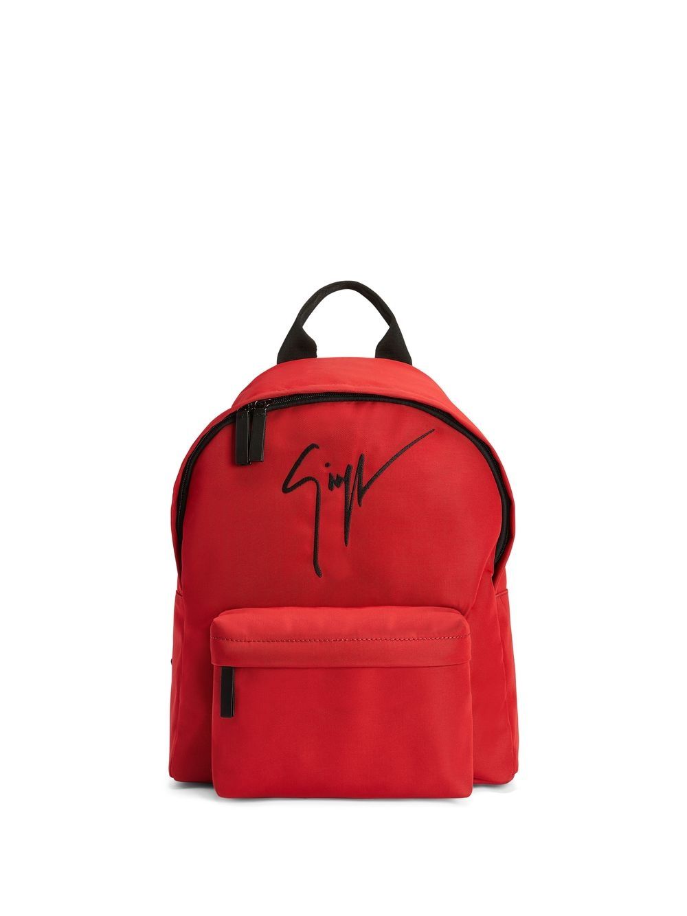 Giuseppe Zanotti logo-print detail backpack - Red von Giuseppe Zanotti