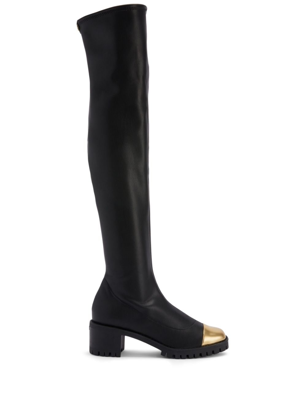 Giuseppe Zanotti Be-fore flat above-knee boots - Black von Giuseppe Zanotti