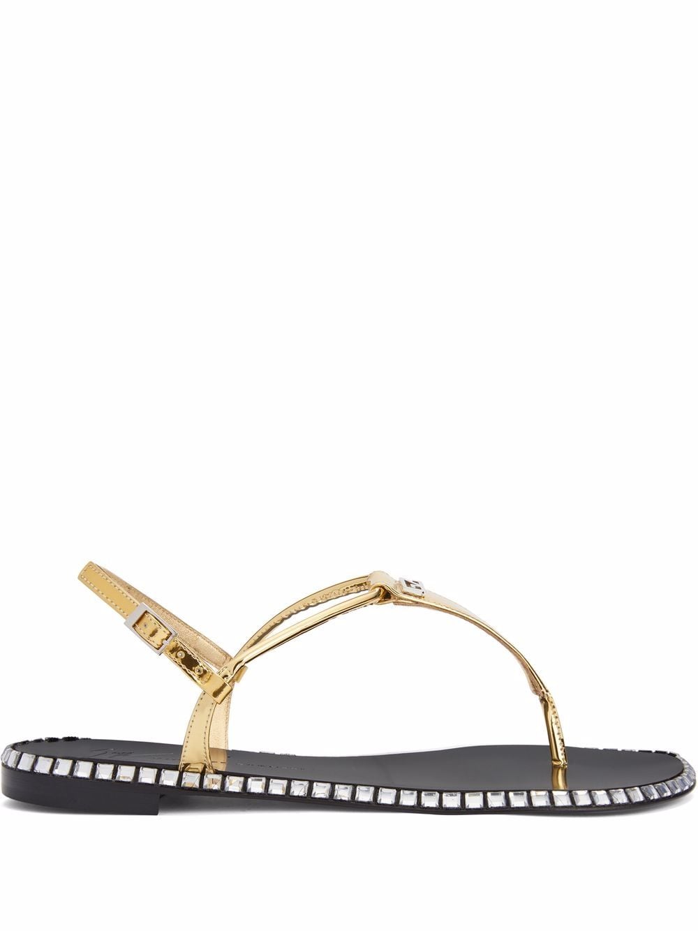 Giuseppe Zanotti Bellatriks leather sandals - Gold von Giuseppe Zanotti