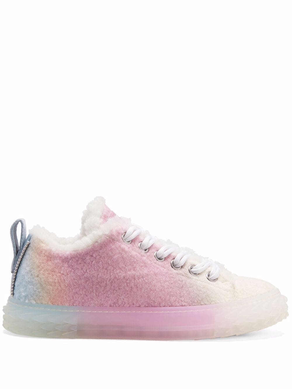 Giuseppe Zanotti Blabber colour-block textured sneakers - Pink von Giuseppe Zanotti